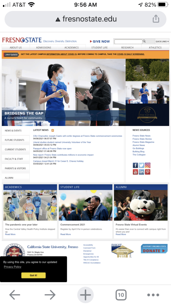 Fresno State screenshot