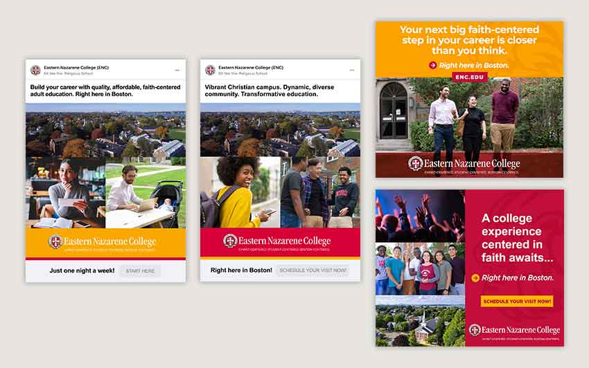 Eastern Nazarene College Digital Ads