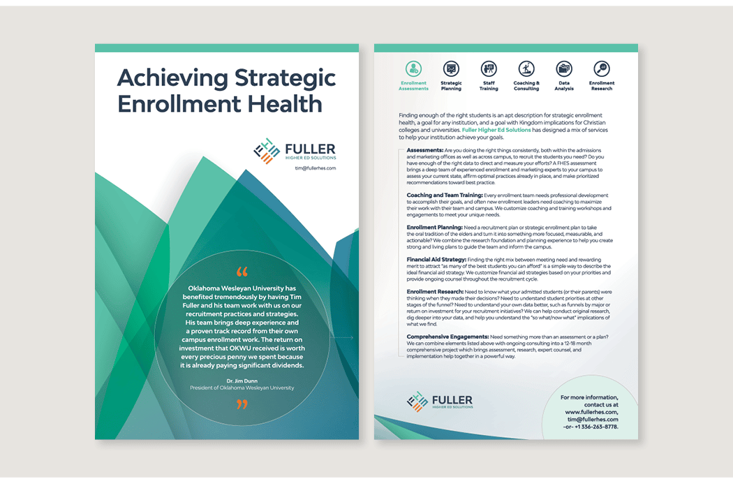 Brochure - Achieving Strategic Enrollment Health