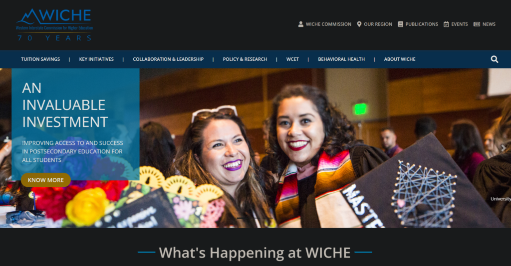The data on the WICHE site can help you plan for the demographic enrollment cliff.
