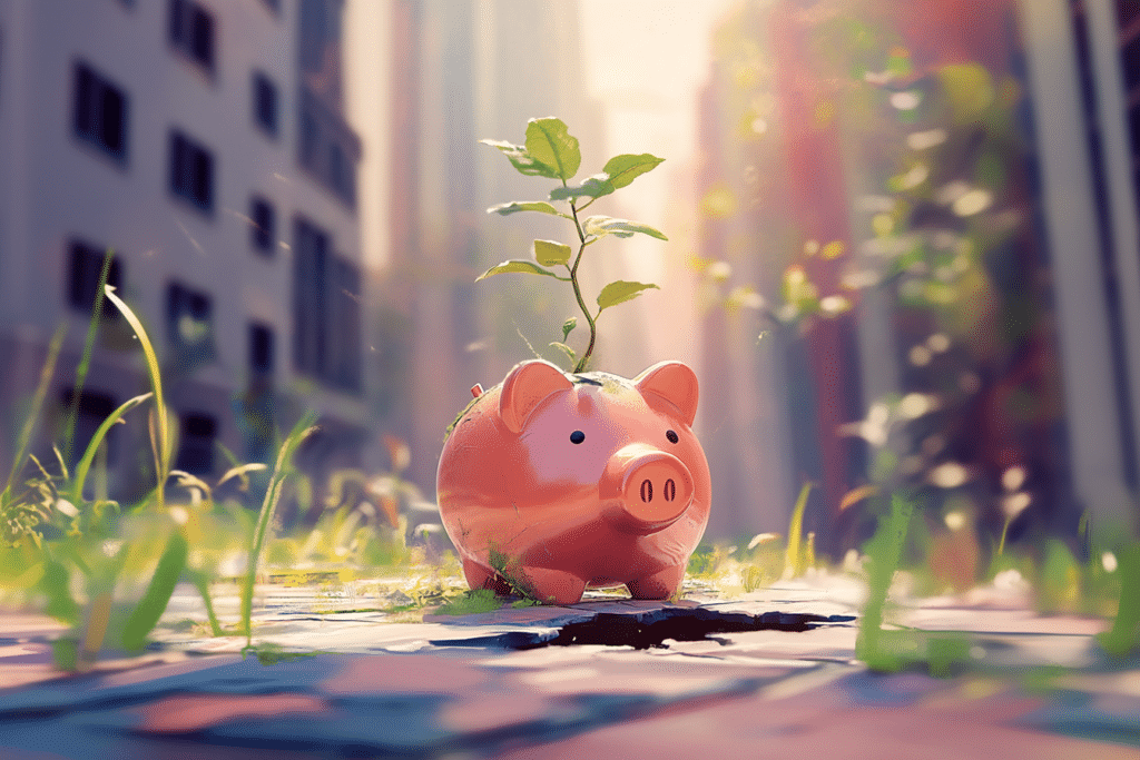 Illustration showing how to get the most out of your marketing dollars and how to market a college with a small budget.
