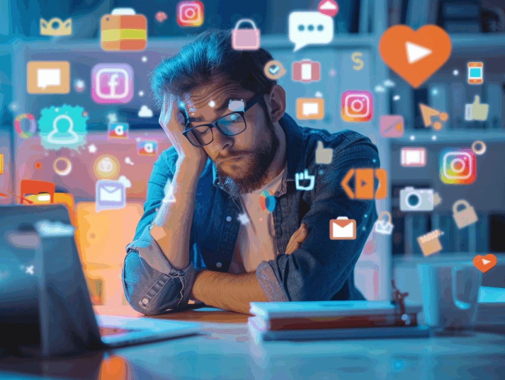 AI illustration demonstrating why we need to use AI in Higher Ed Marketing.