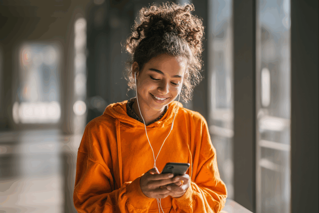 Midjourney image illustrating how AI video content creation helps enrollment marketers reach their audience.