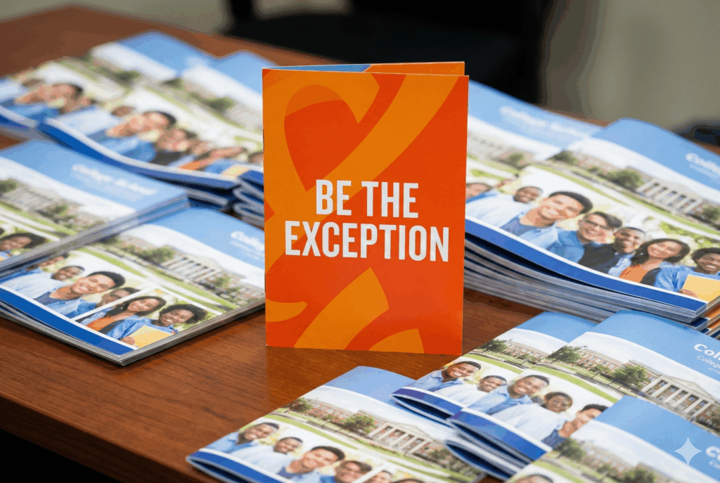 Illustration showing how to work a private college branding strategy that boosts your enrollment pipeline.