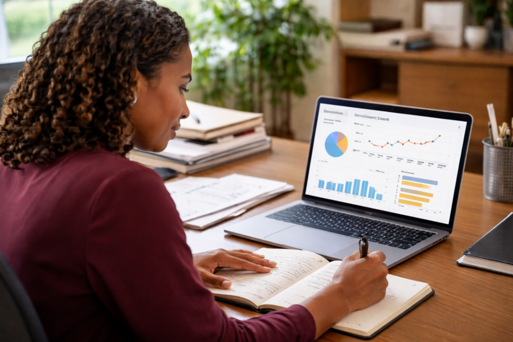 Illustration showing how higher education diversity marketing can help institutions stay true to their missions.